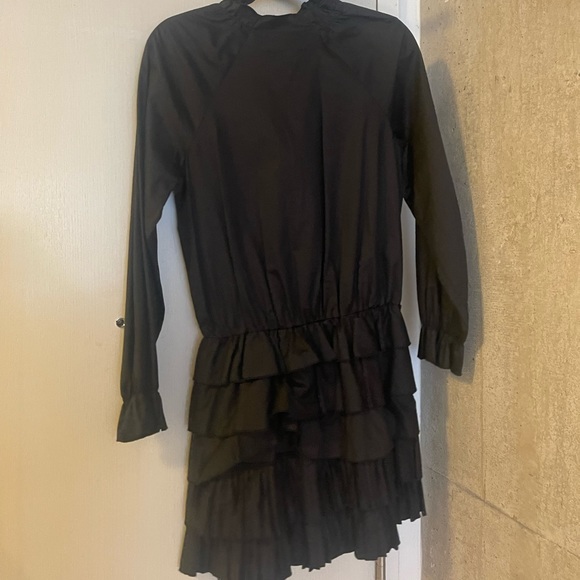 LUXURY SALE: Cynthia Rowley Black Turtleneck mini Dress - Picture 1 of 3
